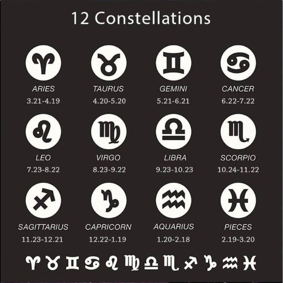 ♎️ LIBRA zodiac sign constellation necklace + matching earrings set - Picture 13 of 15